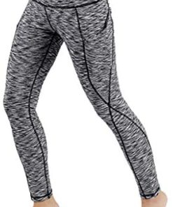 UOKNICE Yoga Pants for Womens, Running Sport Gym Stretch Workout Out Pocket Fitness Athletic Legging Trousers