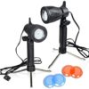Emart Photography LED Continuous Light Lamp 5500K Portable Camera Photo Lighting for Table Top Studio - 2 Sets