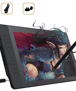 GAOMON PD1560 15.6 Inches 8192 Levels Pen Display with Arm Stand 1920 x 1080 HD IPS Screen Drawing Tablet with 10 Shortcut Keys
