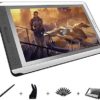 Huion Kamvas GT-156HD V2 Graphics Drawing Tablet with Etched Glass HD Screen 3-in-1 Cable 14 Express Keys and 1 Touch Bar