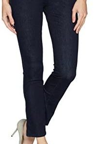 NYDJ Women's Pull on Skinny Ankle Jean with Side Slit