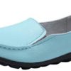 OFEFAN Women's Natural Comfort Walking Flat Loafer