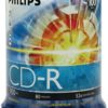 Philips D52N650 CD-R, 100 Discs (Pack of 1) - Packaging May Vary
