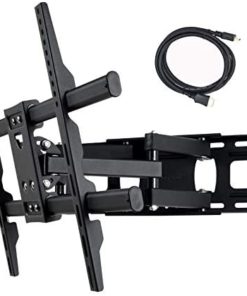 VideoSecu MW380B5 Full Motion Articulating TV Wall Mount Bracket for Most 37